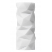 Белый 3D мастурбатор POLYGON - Tenga - в Новомосковске купить с доставкой
