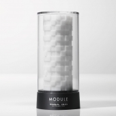 Белый 3D мастурбатор MODULE - Tenga - в Новомосковске купить с доставкой