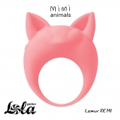 Оранжевое эрекционное кольцо Lemur Remi - Lola Games - в Новомосковске купить с доставкой