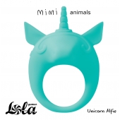 Зеленое эрекционное кольцо Unicorn Alfie - Lola Games - в Новомосковске купить с доставкой
