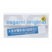 Ультратонкие презервативы Sagami Original 0.02 Extra Lub с увеличенным количеством смазки - 12 шт. - Sagami - купить с доставкой в Новомосковске