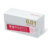 Супер тонкие презервативы Sagami Original 0.01 - 10 шт. - Sagami - купить с доставкой в Новомосковске