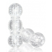 Прозрачный фигурный мастурбатор Master Stroker - Blush Novelties - в Новомосковске купить с доставкой