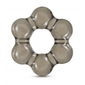 Дымчатое эрекционное кольцо Stay Hard Thick Bead Cock Ring - Blush Novelties - в Новомосковске купить с доставкой