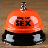 Настольный звонок RING FOR SEX - Сима-Ленд - купить с доставкой в Новомосковске