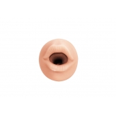 Телесный мастурбатор-ротик Sweet Lips - Lola Games - в Новомосковске купить с доставкой
