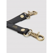 Черный фиксатор для манжет Bound to You Faux Leather Hogtie - Fifty Shades of Grey - купить с доставкой в Новомосковске