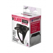 Черный пояс для насадок CLASS STRAP Restyling - LOVETOY (А-Полимер) - купить с доставкой в Новомосковске