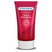 Смазка на водной основе TOREX  Сладкая клубника  - 50 мл. - Torex - купить с доставкой в Новомосковске