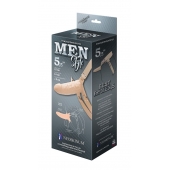Телесный мужской парапротез MEN STYLE - 15 см. - LOVETOY (А-Полимер) - купить с доставкой в Новомосковске
