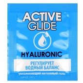 Лубрикант на водной основе Active Glide с гиалуроновой кислотой - 3 гр. - Биоритм - купить с доставкой в Новомосковске