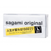 Презервативы Sagami Original 0.02 L-size увеличенного размера - 10 шт. - Sagami - купить с доставкой в Новомосковске