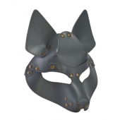 Серая маска Wolf с клепками - Sitabella - купить с доставкой в Новомосковске