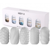 Набор из 5 мастурбаторов Hedy X5 Mixed - Svakom - в Новомосковске купить с доставкой