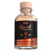 Массажный гель с согревающим эффектом Aperol - 30 мл. - INTT - купить с доставкой в Новомосковске