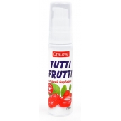 Гель-смазка Tutti-frutti со вкусом барбариса - 30 гр. - Биоритм - купить с доставкой в Новомосковске