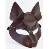 Коричневая маска Wolf - Sitabella - купить с доставкой в Новомосковске