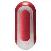 Красный мастурбатор Flip Zero Red   Warmer с подогревом - Tenga - в Новомосковске купить с доставкой
