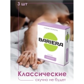 Классические презервативы Bariera Classic - 3 шт. - Bariera - купить с доставкой в Новомосковске