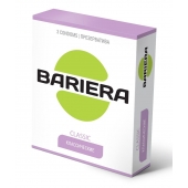 Классические презервативы Bariera Classic - 3 шт. - Bariera - купить с доставкой в Новомосковске