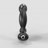 Черный вибромассажер простаты и промежности Prostate Pro с пультом ДУ - Bathmate - в Новомосковске купить с доставкой