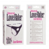 Трусы для страпона с универсальным креплением Universal Love Rider Luxe Harness - California Exotic Novelties - купить с доставкой в Новомосковске
