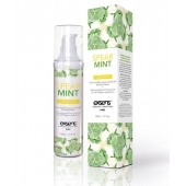 Разогревающее массажное масло Gourmet Spearmint Organic с органическими ингредиентами - 50 мл. - Exsens - купить с доставкой в Новомосковске