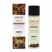 Органическое массажное масло TIGER EYE MACADAMIA - 100 мл. - Exsens - купить с доставкой в Новомосковске