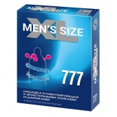 Стимулирующая насадка на пенис MEN SIZE 777 - Sitabella - в Новомосковске купить с доставкой