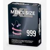 Стимулирующая насадка на пенис MEN SIZE 999 - Sitabella - в Новомосковске купить с доставкой