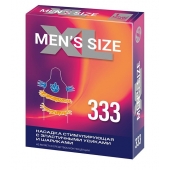 Стимулирующая насадка на пенис MEN SIZE 333 - Sitabella - в Новомосковске купить с доставкой