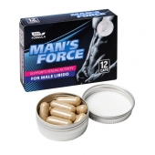 Пищевой концентрат для мужчин MANS FORCE  - 12 капсул - Sitabella - купить с доставкой в Новомосковске