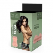 Телесный мастурбатор-вагина Olivia - Dream Toys - в Новомосковске купить с доставкой
