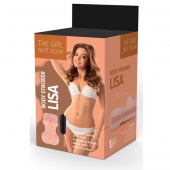 Телесный мастурбатор-вагина Lisa - Dream Toys - в Новомосковске купить с доставкой