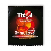 Разогревающий гель-лубрикант Stimulove Strong в одноразовой упаковке - 4 гр. - Биоритм - купить с доставкой в Новомосковске