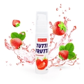 Гель-смазка Tutti-frutti с земляничным вкусом - 30 гр. - Биоритм - купить с доставкой в Новомосковске