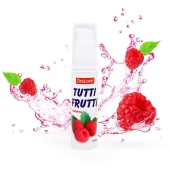 Гель-смазка Tutti-frutti с малиновым вкусом - 30 гр. - Биоритм - купить с доставкой в Новомосковске