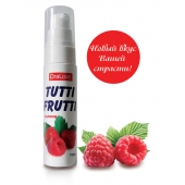 Гель-смазка Tutti-frutti с малиновым вкусом - 30 гр. - Биоритм - купить с доставкой в Новомосковске