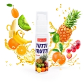 Гель-смазка Tutti-frutti со вкусом тропических фруктов - 30 гр. - Биоритм - купить с доставкой в Новомосковске
