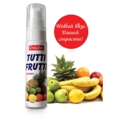 Гель-смазка Tutti-frutti со вкусом тропических фруктов - 30 гр. - Биоритм - купить с доставкой в Новомосковске