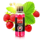 Массажное масло Eros fantasy с ароматом земляники - 50 мл. - Биоритм - купить с доставкой в Новомосковске