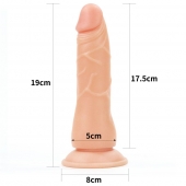 Женский страпон Easy Strapon Set 7.5 - 19 см. - Lovetoy - купить с доставкой в Новомосковске