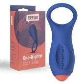 Синее эрекционное кольцо RRRING One Nighter Cock Ring - FeelzToys - в Новомосковске купить с доставкой