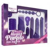 Эротический набор Toy Joy Mega Purple - Toy Joy - купить с доставкой в Новомосковске