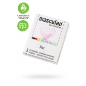 Супертонкие презервативы Masculan Pur - 3 шт. - Masculan - купить с доставкой в Новомосковске