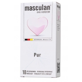 Супертонкие презервативы Masculan Pur - 10 шт. - Masculan - купить с доставкой в Новомосковске