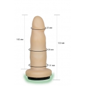 Телесная насадка Harness - 13,3 см. - LOVETOY (А-Полимер) - купить с доставкой в Новомосковске