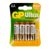 Батарейки алкалиновые GP Ultra Alkaline AA/LR6 - 4 шт. - Элементы питания - купить с доставкой в Новомосковске