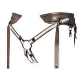 Бронзовый пояс для насадок Desirous Harness - Strap-on-me - купить с доставкой в Новомосковске