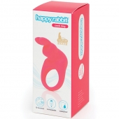 Розовое эрекционное виброкольцо Happy Rabbit Rechargeable Rabbit Cock Ring - Happy Rabbit - в Новомосковске купить с доставкой